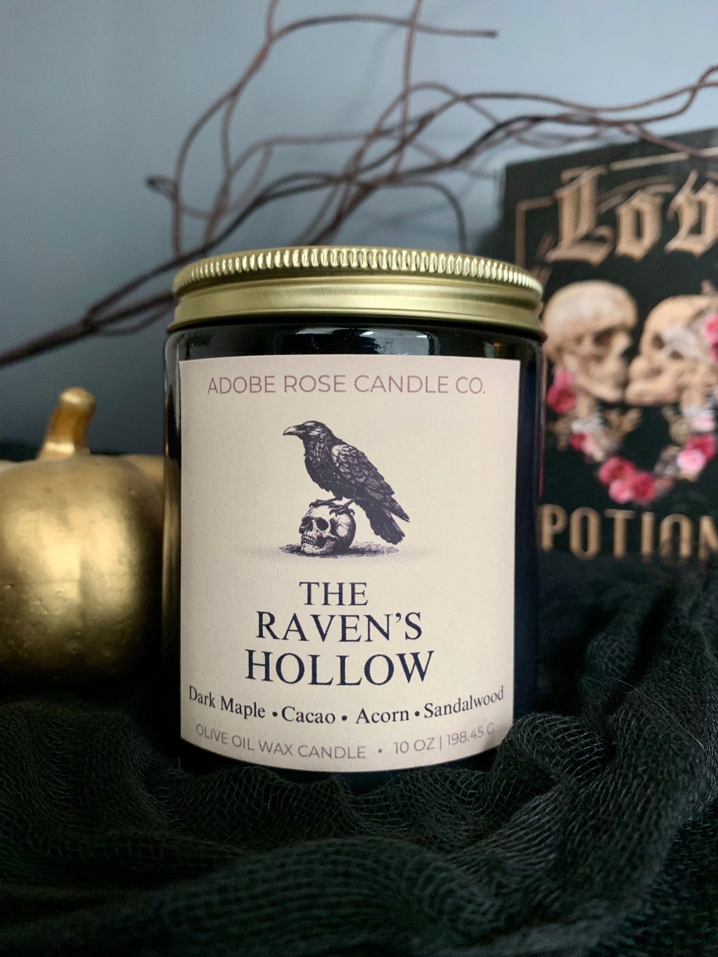 The Raven's Hollow Scented candle