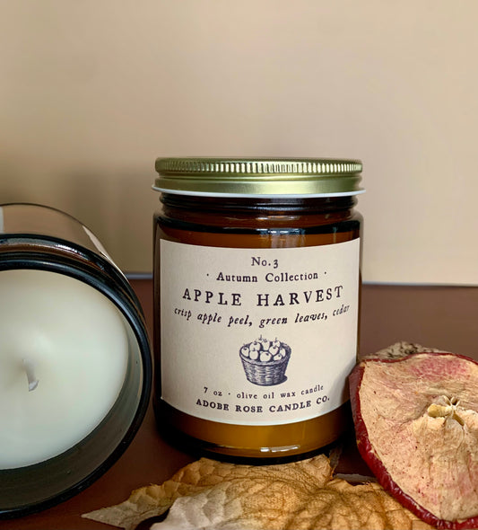 apple harvest scented candle