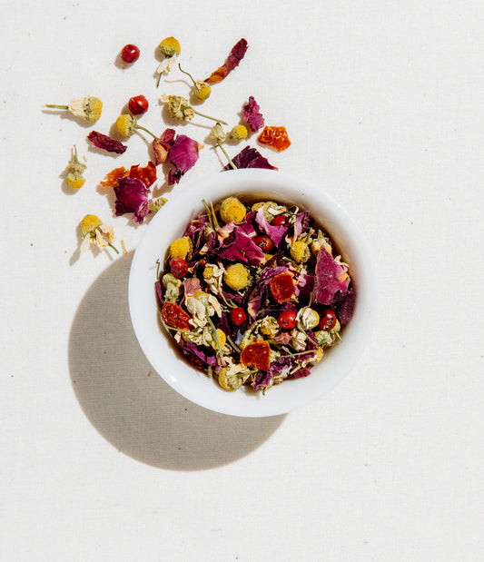 Lavender Chamomile Rose Organic Loose Leaf Tea