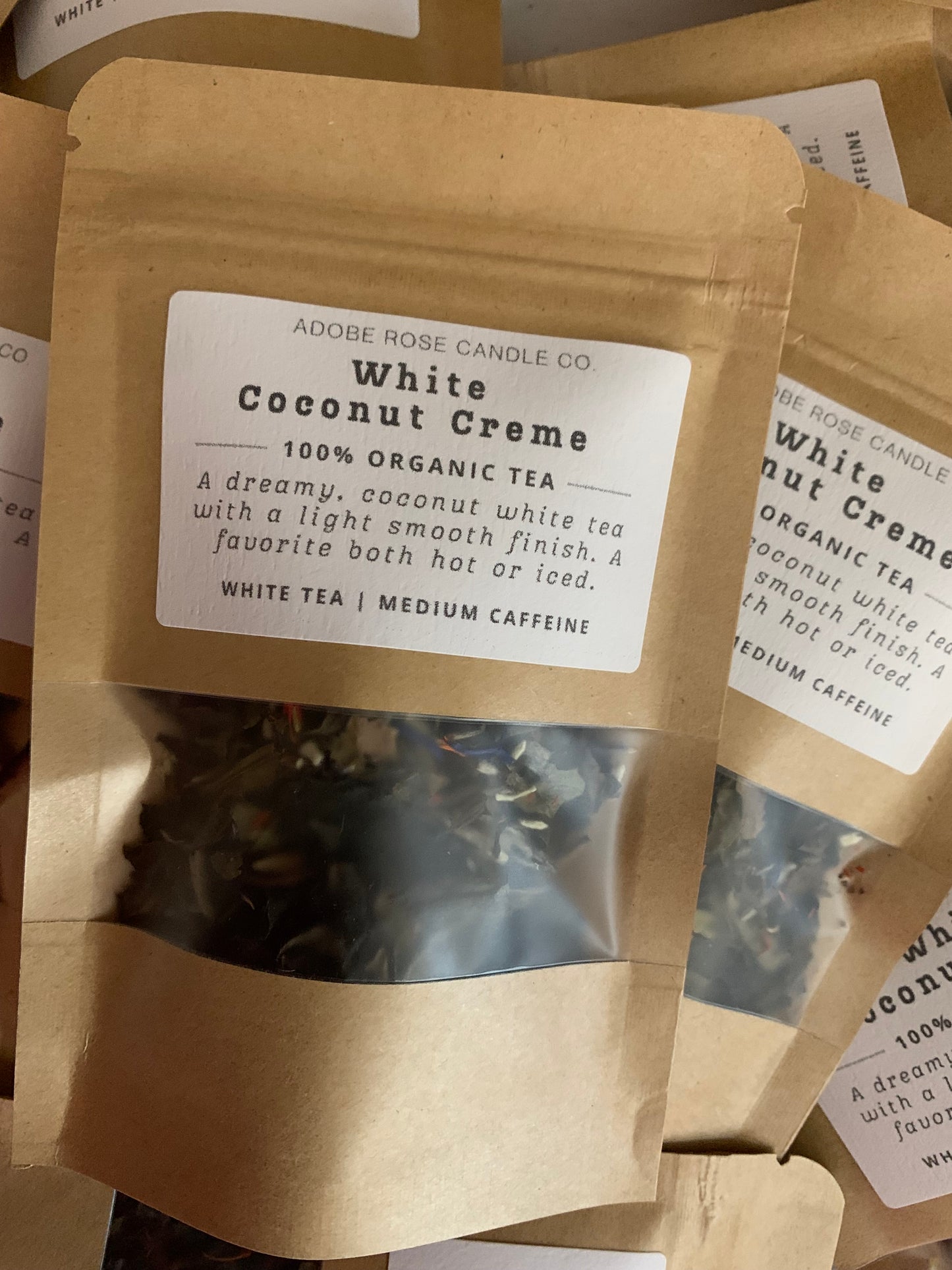 White Coconut Creme Organic Loose Leaf Tea
